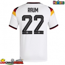 Camisa de Futebol Alemanha David Raum #22 Equipamento Principal Mundo 2026 Manga Curta